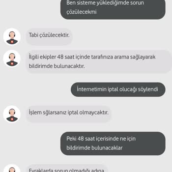 Vodafone Net'te Sürekli Mağduriyet Yaşıyorum
