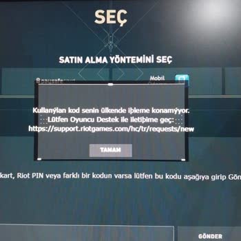 Valorant VP Kodu Kullanım Sorunu Ve Destek Hattı Erişimsizliği