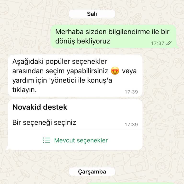 Novakid'den Eğitim Planlaması İçin Geri Dönüş Alınamıyor