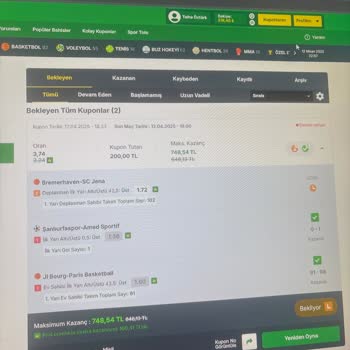 Kazanan Bahis Hâlâ Onaylanmadı