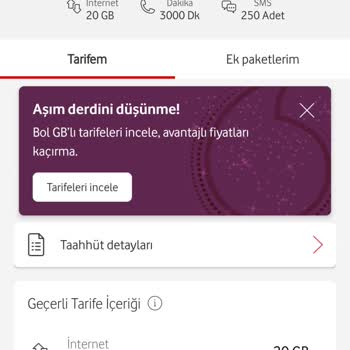 Tarife Fiyat Artışı Ve Sürekli Rahatsız Edilme