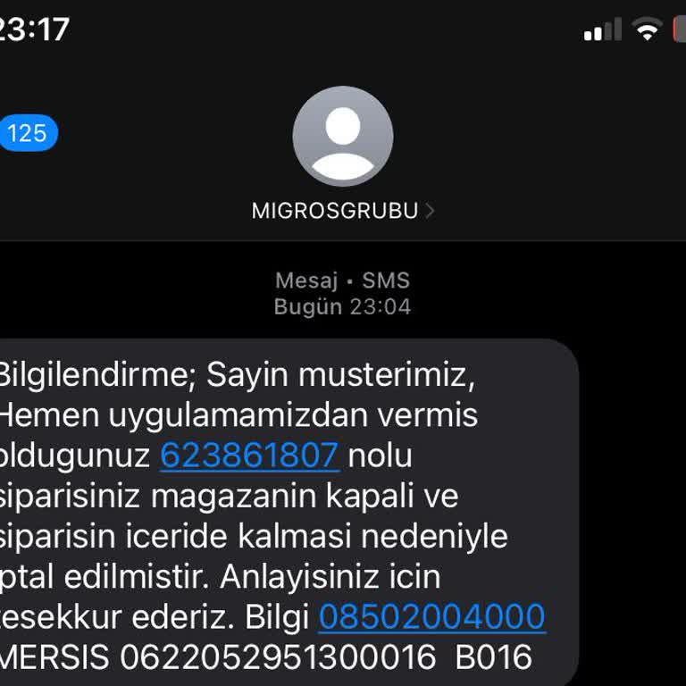 Teslim Edilmeyen Siparişle Gelen Mahcubiyet