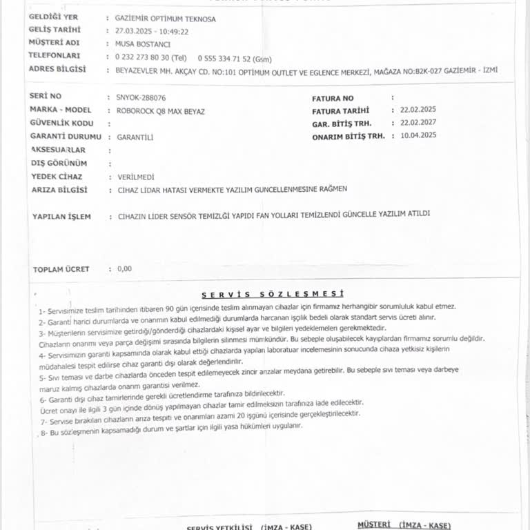 Teknosa'dan Alınan Üründe Sürekli Sorunlar Ve Yetersiz Hizmet