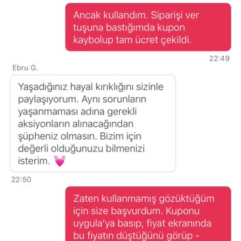 Yemeksepeti'nde İndirim Kayboldu Para Fazladan Çekildi