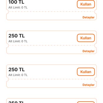 Kuponlarımı Birleştirip Tek Seferde Kullanmak İstiyorum