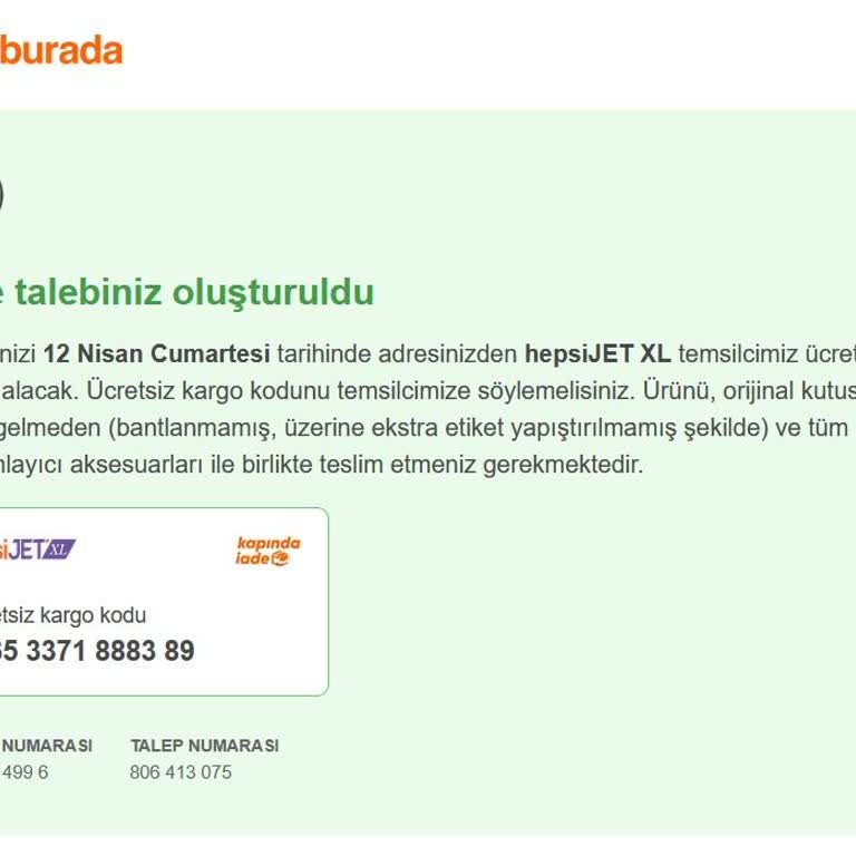 Hepsijet Randevu Sorunu: Evde Bekletilen Müşteri