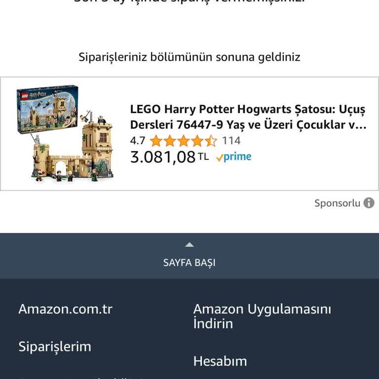 Amazon Siparişim Neden Görünmüyor