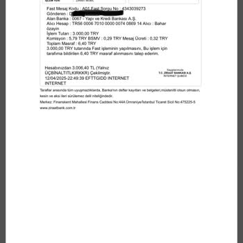 Yanlış Yönlendirme Ve Para İadesi Talebi