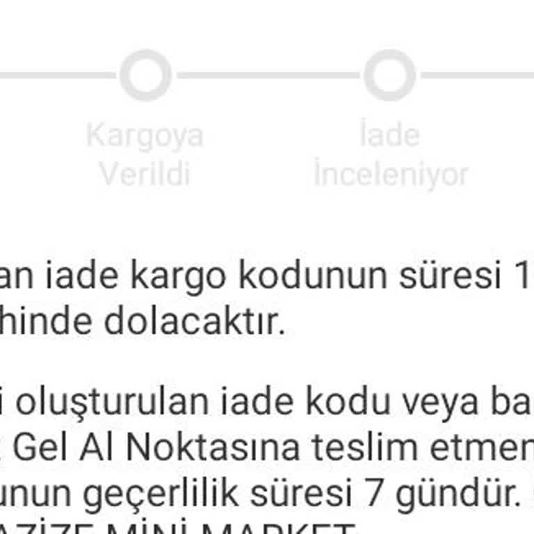 İade Sürecinde Yaşanan Aksaklık Ve Bilgilendirme Eksikliği