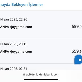Joypara Yükleme Sorunu Ve Canlı Destek Eksikliği