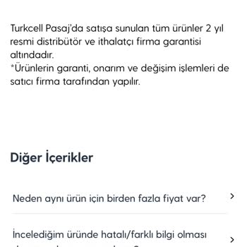 Turkcell Pasaj'dan Aldığım Üründe Sürekli Arıza