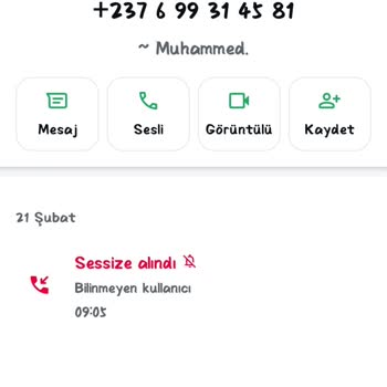 Kamerun'dan Gelen Şüpheli Arama Ve Güvenlik Endişesi