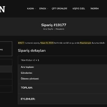 Siparişimin Hazırlanma Sürecinde Yaşadığım Sorunlar Ve İletişim Eksikliği