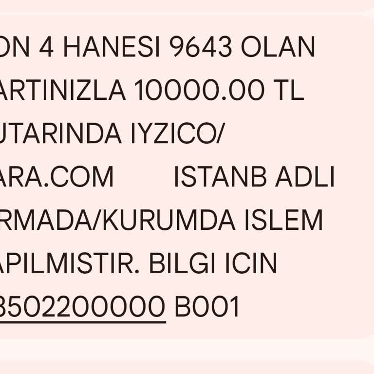 Kredi Kartımdan İzinsiz Alışveriş Şoku