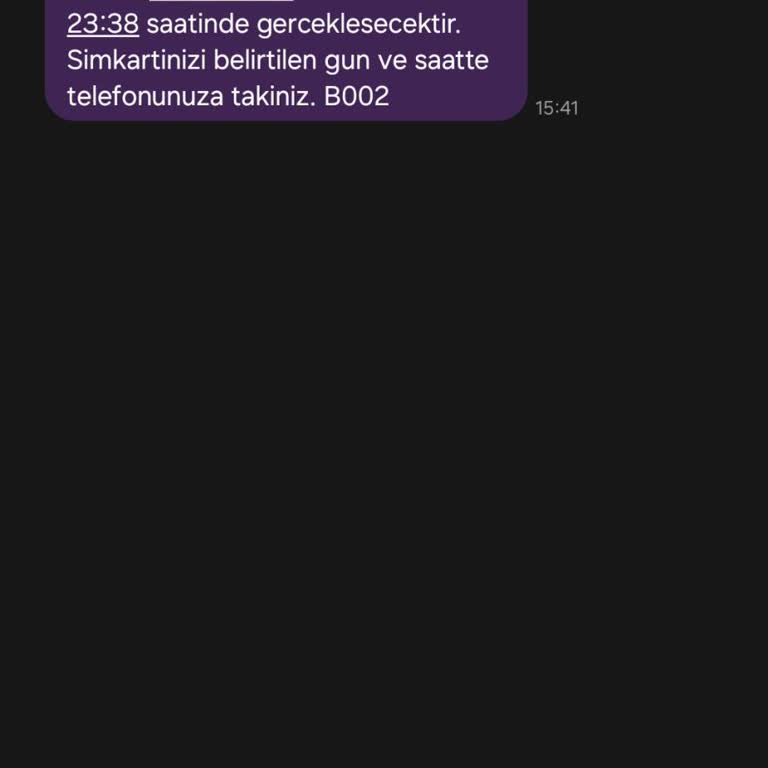 Numara Taşıma Sonrası Hat Açılmama Sorunu