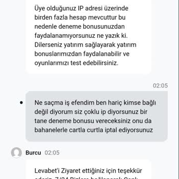 Deneme Bonusu Talebinde Çoklu IP Sorunu