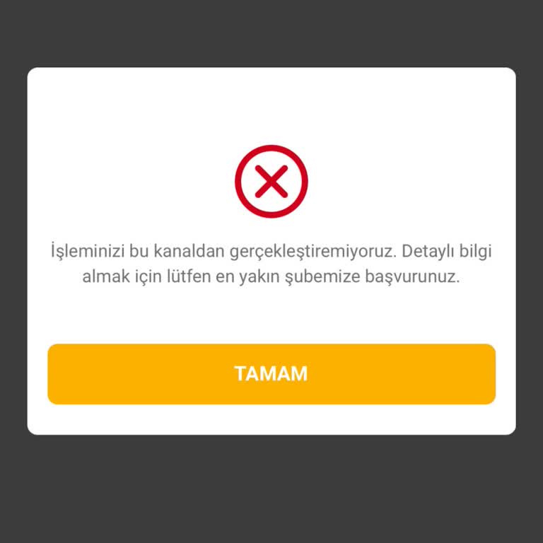 Kredi Limitimi Kullanamama Sorunu