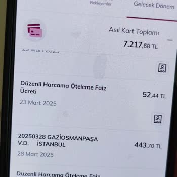 Harcama Öteleme Faizi Mağduriyeti