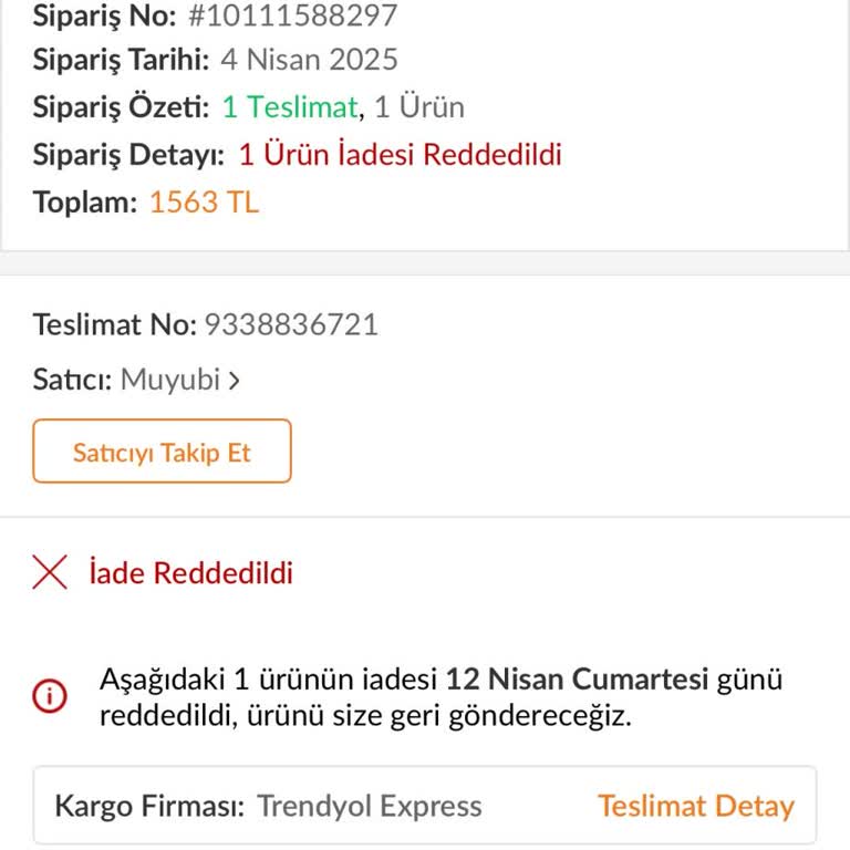Trendyol'da İade Sorunu: Sticker Bahane Edildi