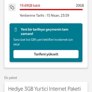 Hediye İnternet Paketi Sorunu Ve Müşteri Hizmetleri Erişimsizliği