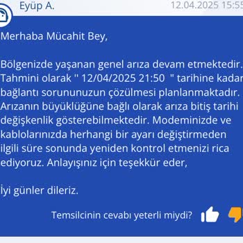 TurkNet İnternet Bağlantı Sorunu Ve Yetersiz Bilgilendirme