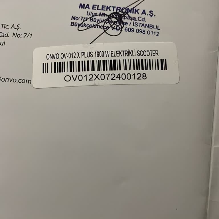 Onvo Scooter'un Yanıltıcı Menzil Ve Eksik Anahtar Sorunu
