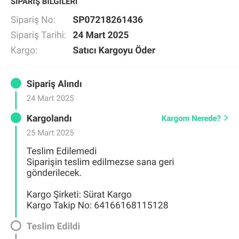 Kayıp Kargo Mağduriyeti: Sürat Kargo İle İletişim Sorunu