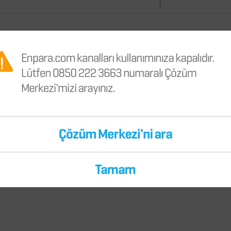 Sebepsiz Kapatılan Hesap Şoku