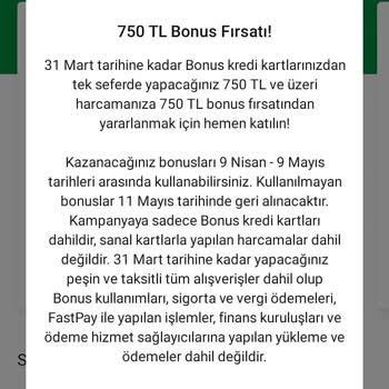 Garanti BBVA Kampanya Ödülünün Haksız Geri Alımı