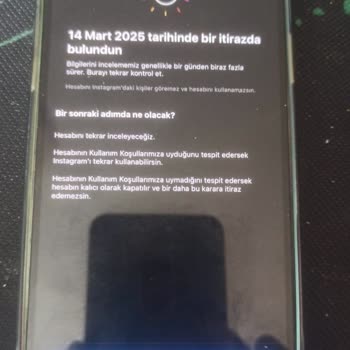 Instagram Instagram Hesabımın Haksız Askıya Alınması Ve Bilgi Eksikliği!