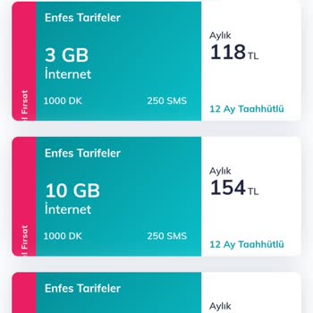Türk Telekom'dan Fiyat Şoku: Enfes 10 GB Tarifesi Beklenenden Pahalı