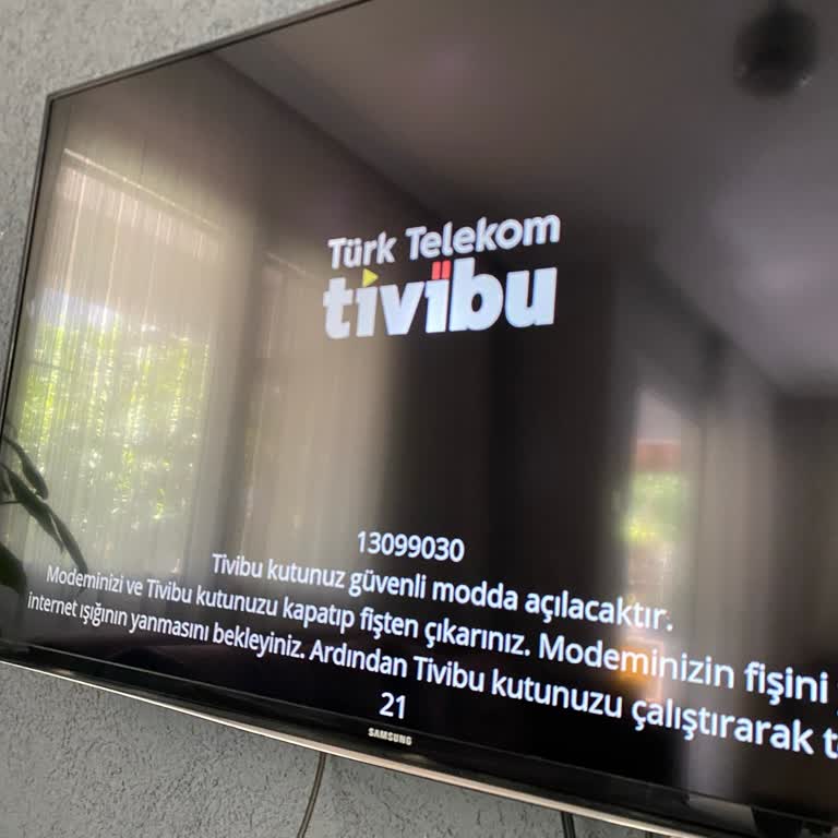 Tivibu Teknik Destek Ve Güvenli Mod Sorunu