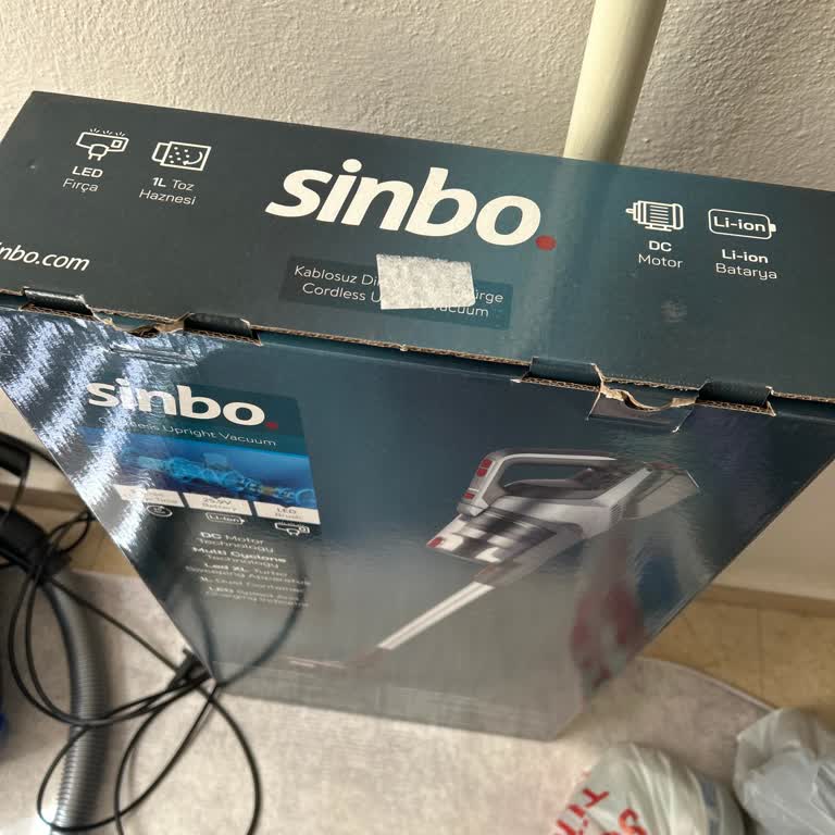 Sinbo SVC 8619 Süpürge Çalışmama Sorunu