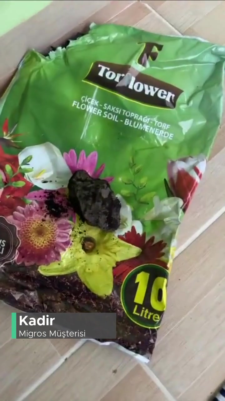 Migros Çiçek Toprağında Büyük Taşlar Çıktı! videonun kapak resmi
