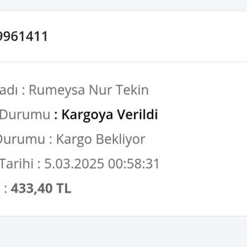 Siparişim Kargoya Verilmedi Ve İletişim Sağlanamıyor