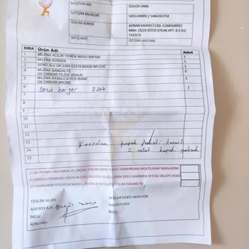 Doğtaş Mobilya Hasarlı Mobilya Ve İade Sorunu