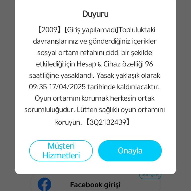 Haksız Cihaz Banı Ve Tehditler