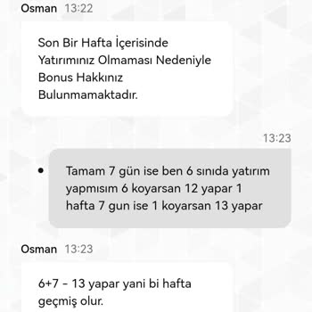Bonus Hakkım Neden Reddedildi?