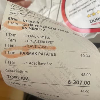 Dürümle Kütahya Sera AVM'de Paket Sipariş Hayal Kırıklığı!