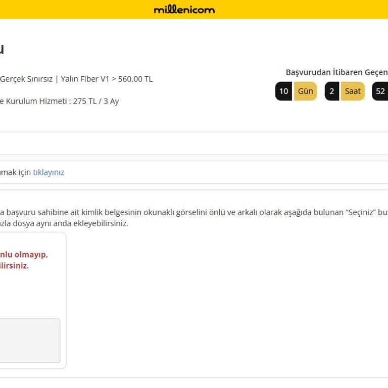 Millenicom'da Kurulum Kabusu: Sorumsuz Hizmet