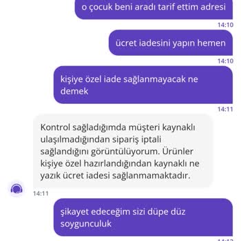 İptal Edilen Sipariş Ve Ücret İadesi Sorunu