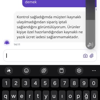 İptal Edilen Sipariş Ve Ücret İadesi Sorunu