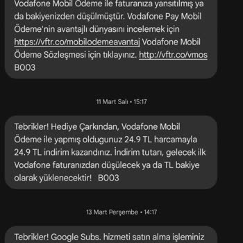 Yanlış Google Abonelik Ücretlendirmesi