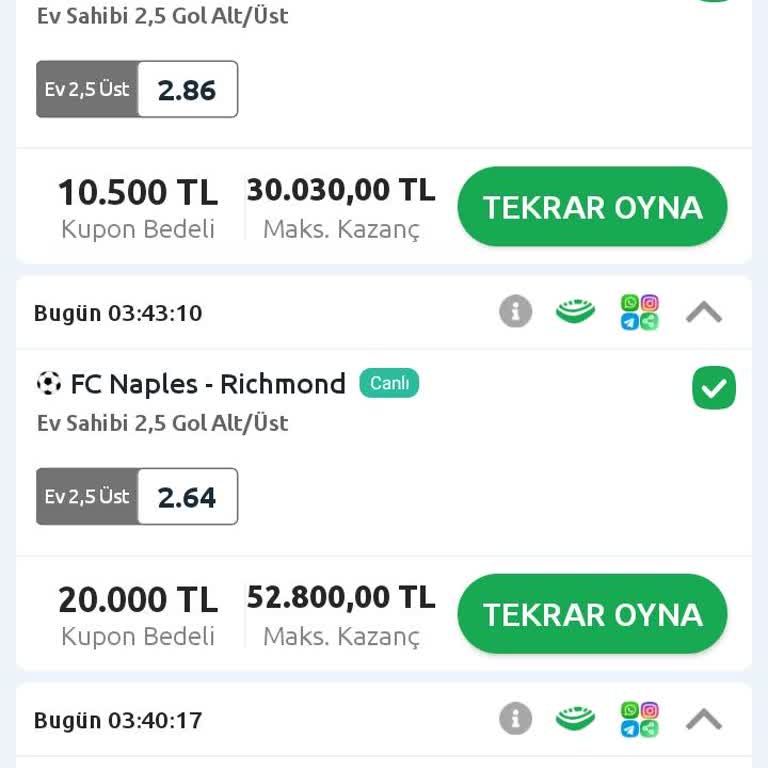 Yanlış Sonuç Nedeniyle Kaybedilen Kuponlar