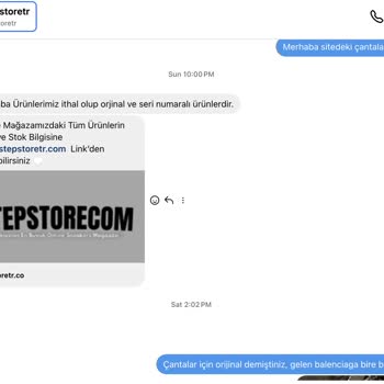 Sahte Çanta Ve İade Sorunu