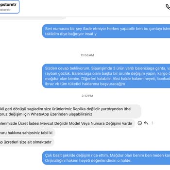 Sahte Ürün Ve Haksız Kargo Ücreti Talebi