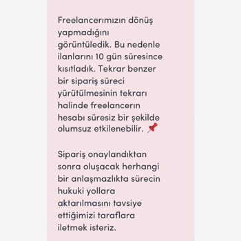Bionluk Platformunda Haksız İşleyiş Ve Hesap Kapatma