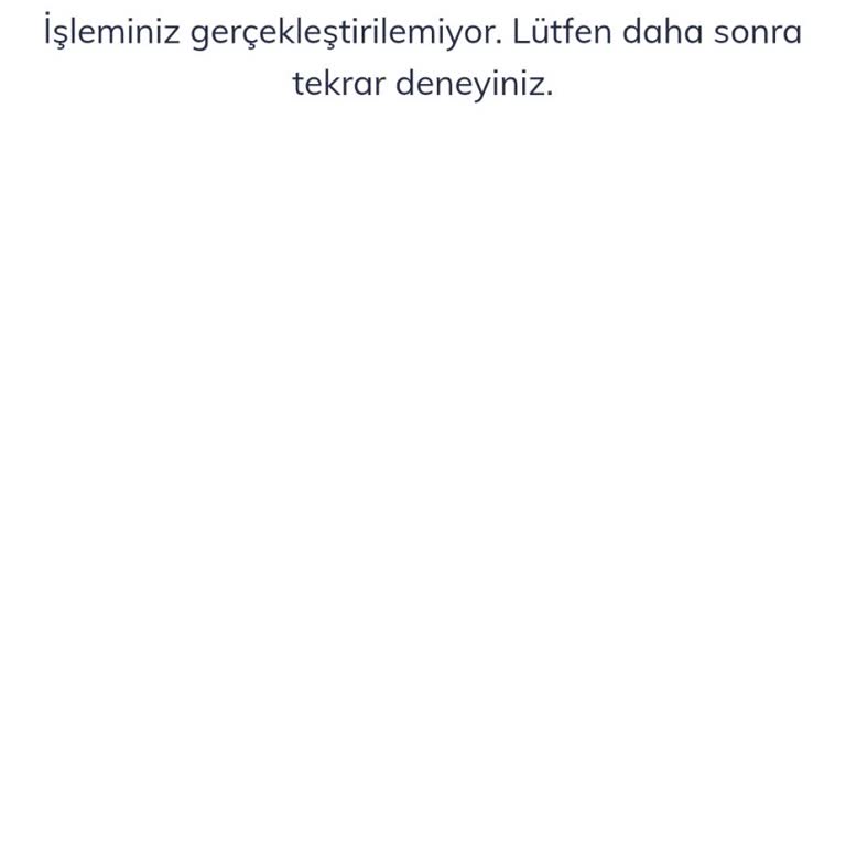 Fatura Detayına Ulaşamama Ve İletişim Sorunu