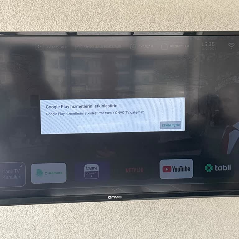 Güncelleme Sonrası Onvo TV Sorunu