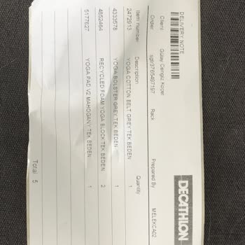 Decathlon'dan Sipariş Ettiğim Ürünler Eksik Geldi
